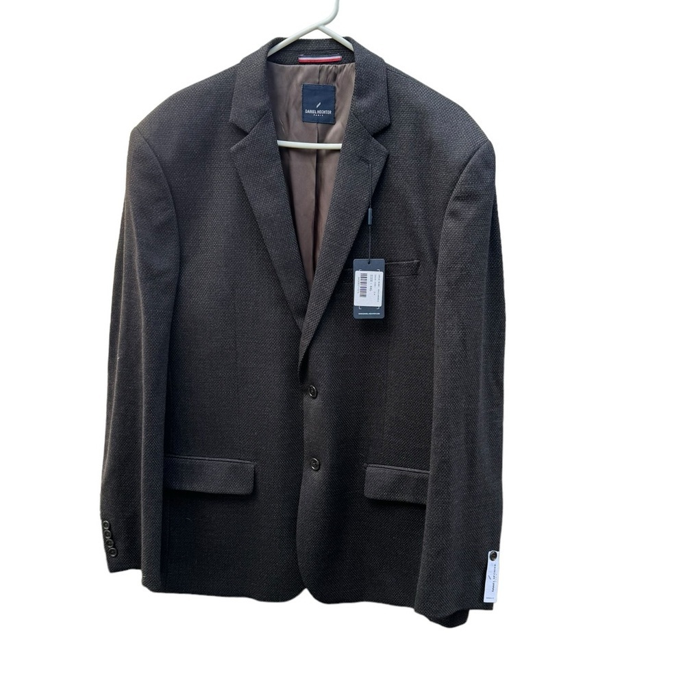Daniel Hechter Norris Wool-Blend Modern Sport Coat size 44L